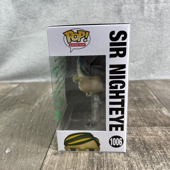 FUNKO POP - BRANDON MCINNIS - AUTOGRAPHED SIR NIGHTEYE #1006 - Picture 2 of 6